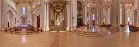 Leiria, Cathedral , north transept 360 Panorama | 360Cities