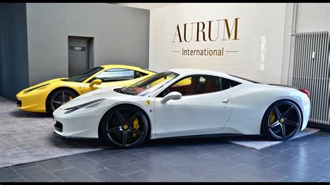 Ferrari 488: Red Ferrari 458 Italia Interior