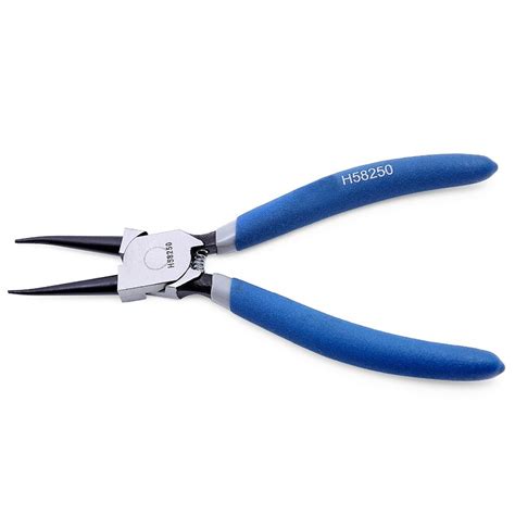 Free Shipping 7'' Internal Straight Snap Ring Pliers External / Bent Handle Stick Plastic ...