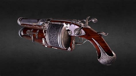 Vintage blunderbuss - 3D model by danishanwar (@danishanwar) [86e28cc ...