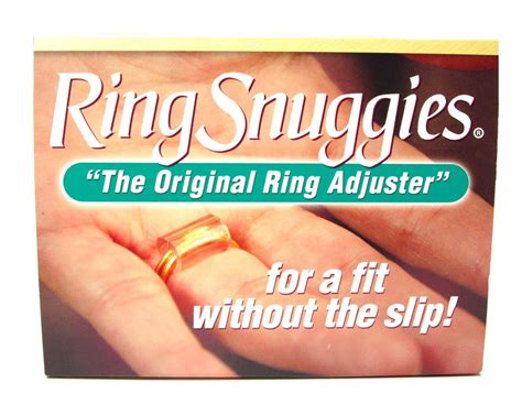 Ring Snuggies Ring Sizer or Assorted Sizes Adjuster Set of Six Per Pack ...