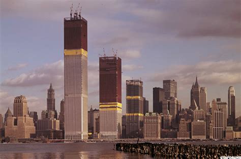 Home Décor Items Poster Many Sizes; Battery Park City And The Former Twin Towers At The World Tr ...