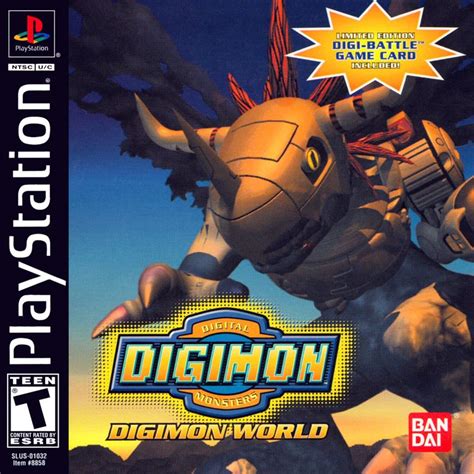 Digimon World cover or packaging material - MobyGames