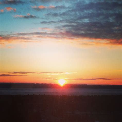 Sunset over Lake Michigan. Traverse City. | Traverse city, Lake michigan, Sunset