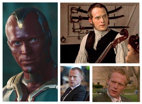 Paul Bettany Vision On Set