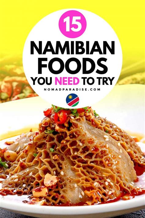 Namibian Food: 15 Popular & Traditional Dishes to Try - Nomad Paradise