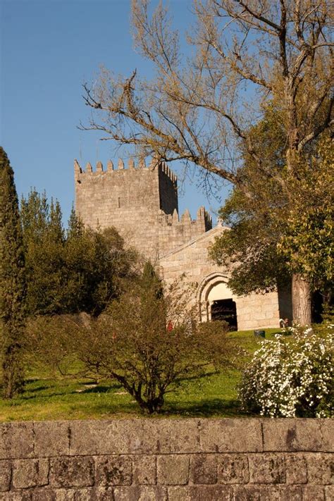 Guimaraes Castle Castelo De Guimaraes Stock Image - Image of considered ...