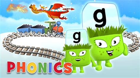 Phonics - Learn to Read | The Letter 'G' | Journey Through the Alphabet! | Alphablocks - YouTube