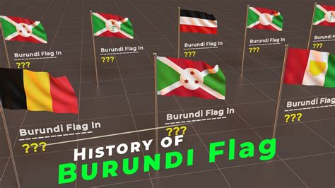 Timeline of Burundi Flag | History of Burundi Flag | Flag of the world | - YouTube