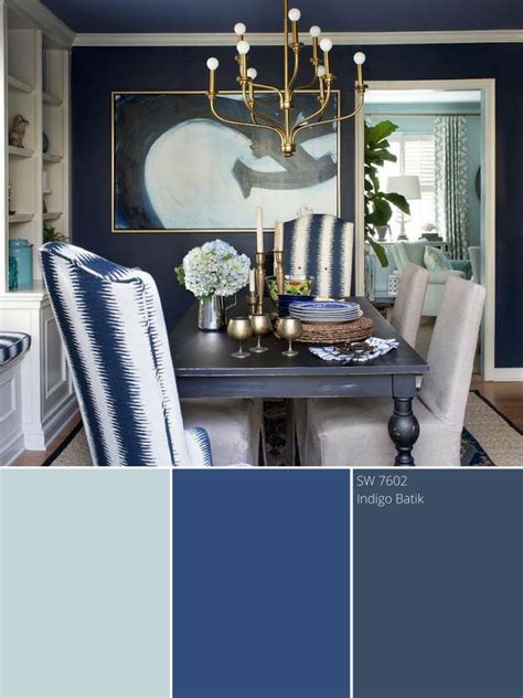 Blue Indigo Color Palette - Indigo Blue Colour Schemes Home Trends ...