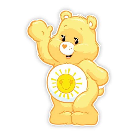 Care Bears Wall Graphics from Walls 360: Funshine Bear Wave | Funshine ...