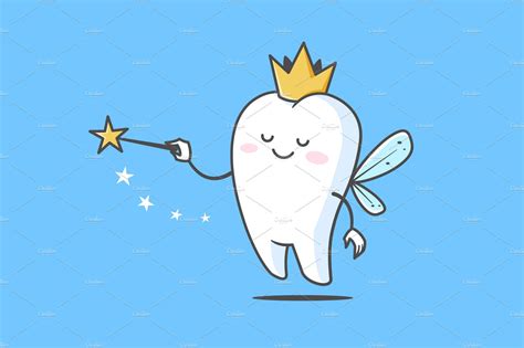 Tooth Fairy | Healthcare Illustrations ~ Creative Market