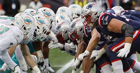 2023 NFL schedule release: Miami Dolphins at New England Patriots in ...