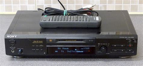 SONY MDS JE520 MINIDISC PLAYER RECORDER WITH ORIGINAL REMOTE | in ...