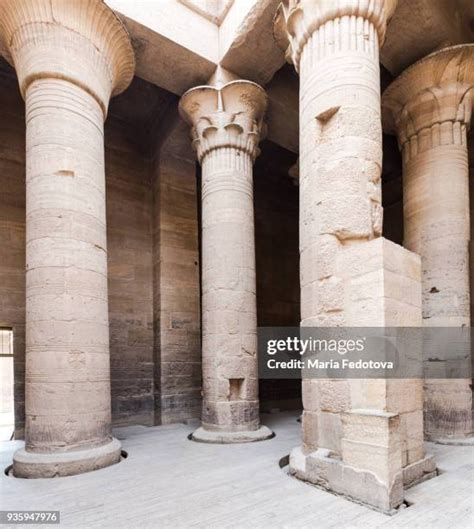 120 Inside Of Horus Temple In Edfu Stock Photos, High-Res Pictures, and ...