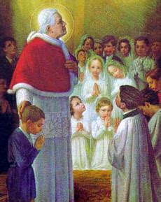 Pope St. Pius X, "Pope of the Eucharist"