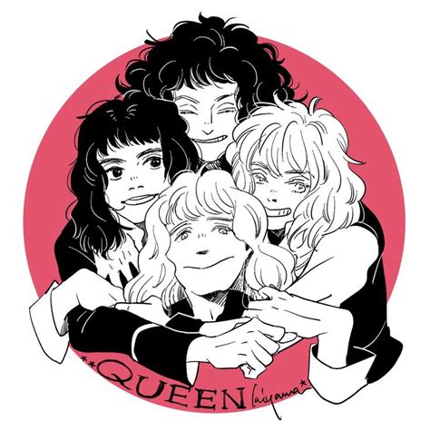 Pin de J(L) B♥ em Queen band fanart | Banda