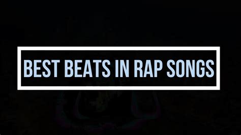 The Best Rap Beats Of all time!! - YouTube