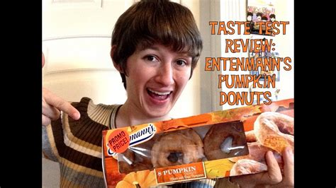 Taste Test Review: Entenmann's Pumpkin Donuts - YouTube