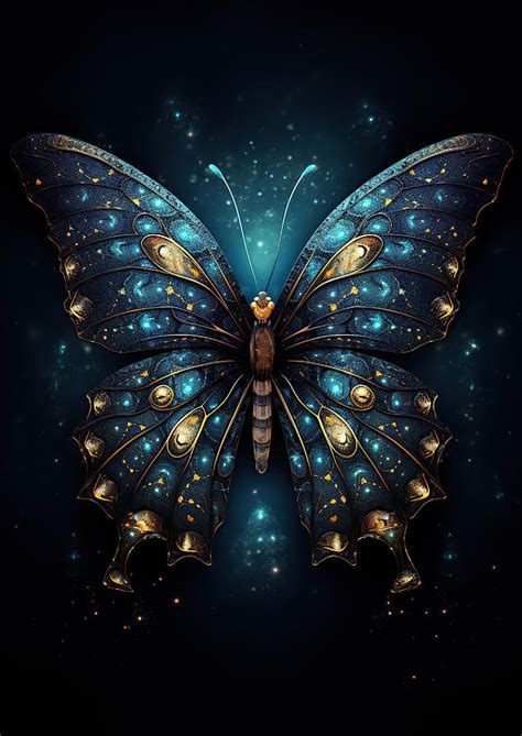 Butterfly of Galaxy Digital Art by Jonathan Dat - Fine Art America