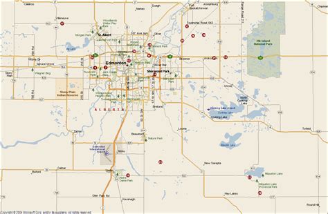 edmonton canada map Archives - ToursMaps.com