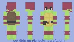 TMNT Mutant Mayhem - Raphael Minecraft Skin