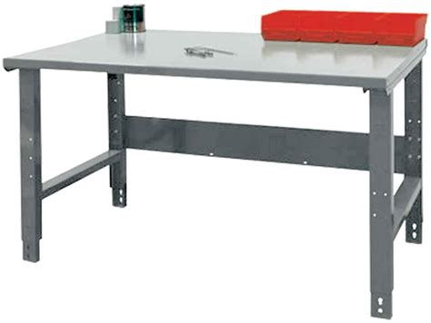 Adjustable Height Industrial Workbenches