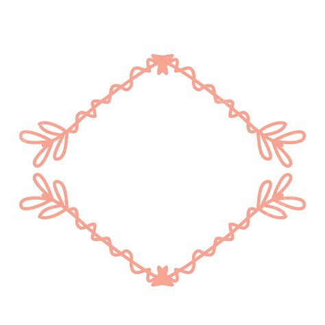 Pink Creative Line Border Decorative Graphic, Pink, Fashion, Creativity PNG and Vector with ...