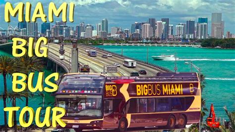 Miami Big Bus Tour - Miami 4K - YouTube
