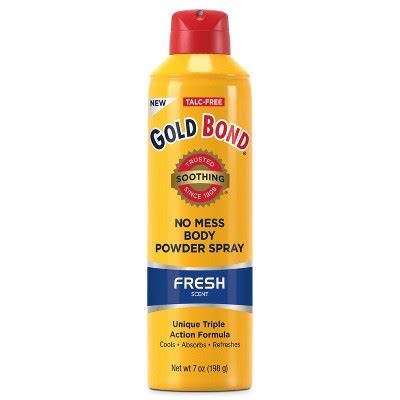 Gold Bond Spray Powder Fresh - 7oz : Target