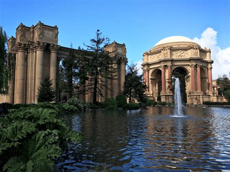 The Palace of Fine Arts in San Francisco