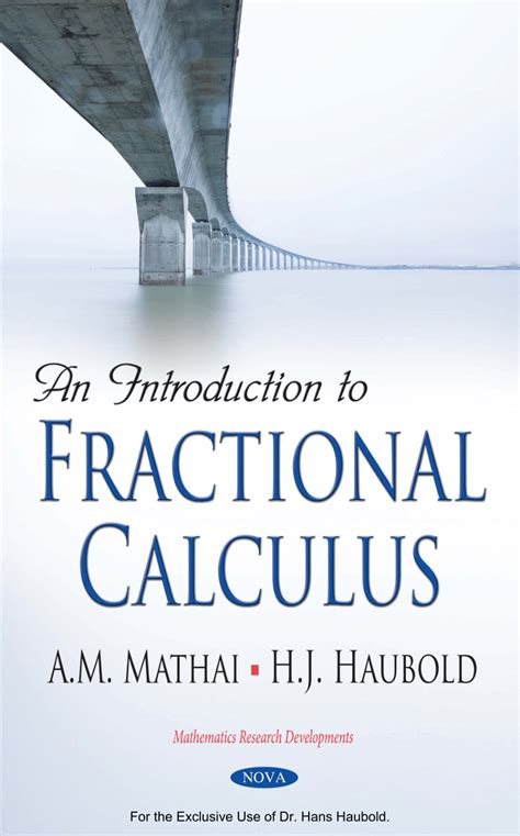 (PDF) An introduction to fractional calculus