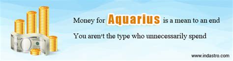 Aquarius Finance and Money Horoscope