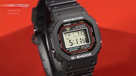 Japan's Top Inventions: Shock Resistant Wristwatches [Video] - G-Central G-Shock Fan Site