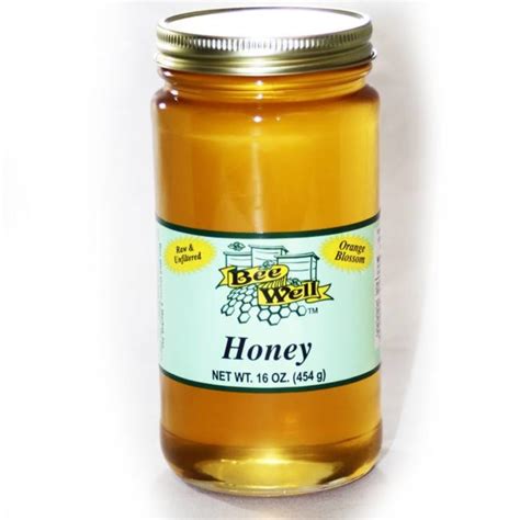 Orange Blossom Honey - Bee Well Honey