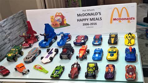 Hot Wheels McDONALD'S HAPPY MEALS 2006-2016 | Hot wheels, Happy meal mcdonalds, Happy meal