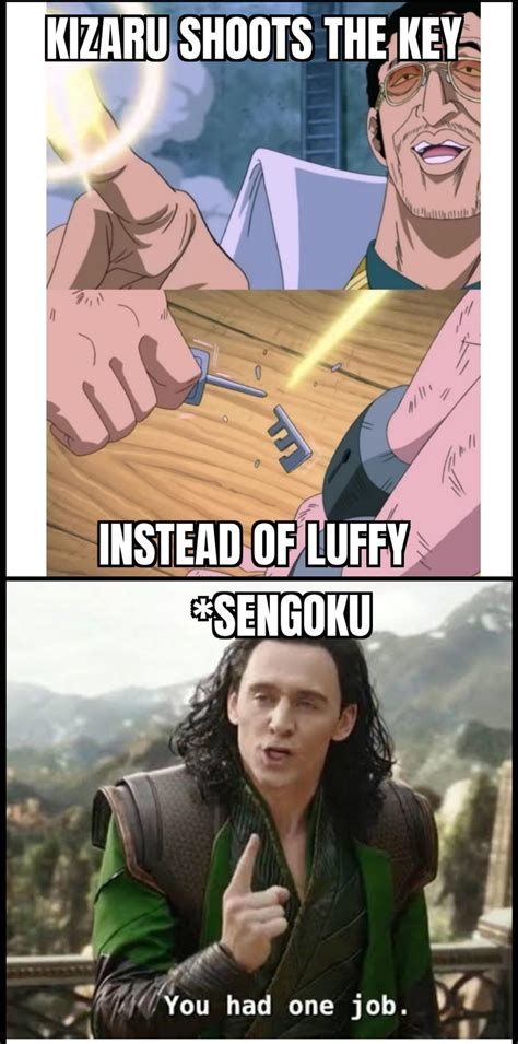 kizaru isn't the sharpest admiral : r/MemePiece