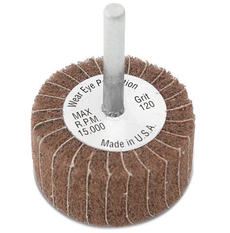 Coated abrasive flap wheel - 36207 - CGW Abrasives - non-woven