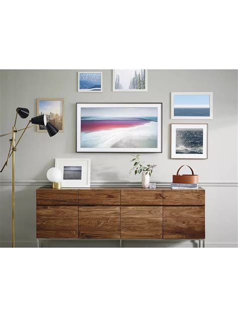 Samsung The Frame Art Mode TV with No-Gap Wall Mount, 55", Ultra HD Certified at John Lewis ...