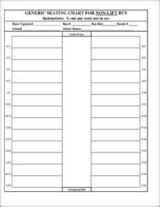 Bus Good Behavior Chart Printable - PrintableBehaviorChart.com