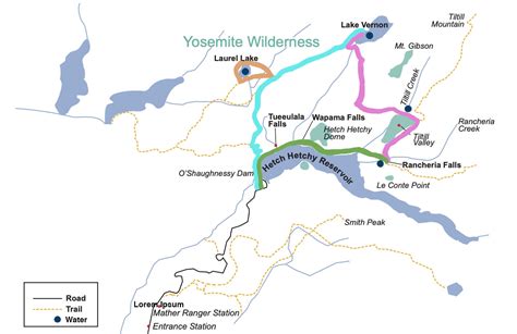 Backpacking Itinerary for Hetch Hetchy — Backhacker Babe