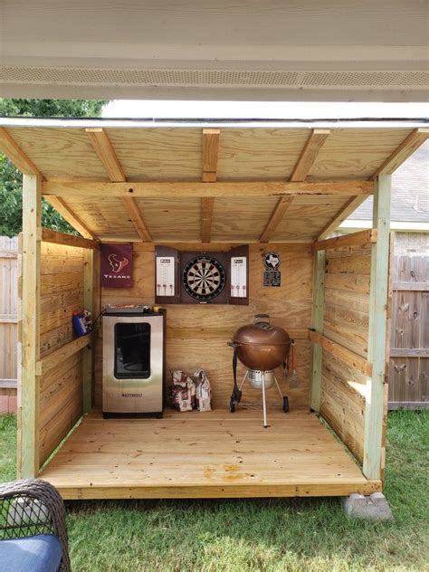 BBQ Shack #bbqshack#grilling | Bbq shelter ideas, Bbq gazebo, Bbq shed