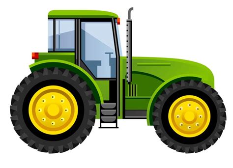 Design 45 of Farmer On Tractor Clipart | shopblacklabel