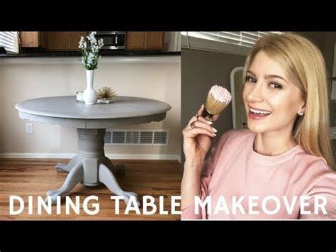 YouTube | Diy dining room table, Dining room table makeover, Diy dining