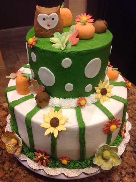 Pin by Karol Monge on My Cakes | Fall themed birthday cake, Themed ...