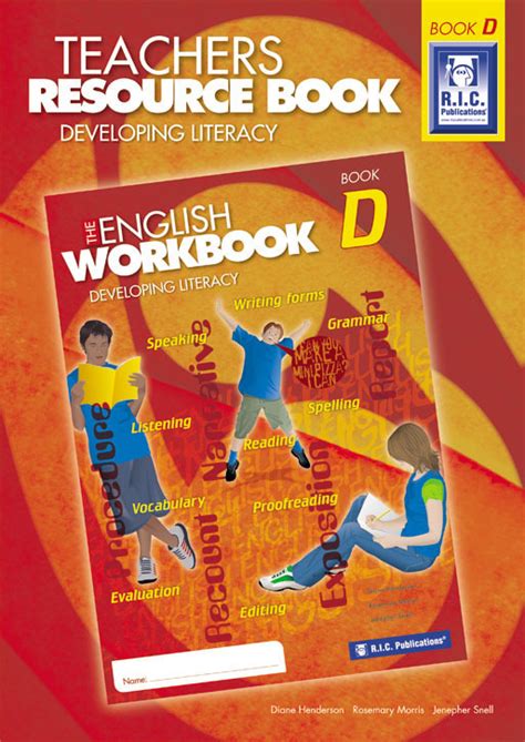 The English Workbook - Teachers Resource Book D: Ages 9+ - R.I.C ...