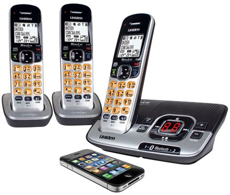 UNIDEN DECT 3136BT+2 CORDLESS BLUETOOTH PHONE 3 HANDSET