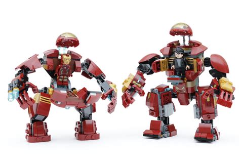 76104 The Hulkbuster Smash-Up vs. 76031 The Hulk Buster Smash