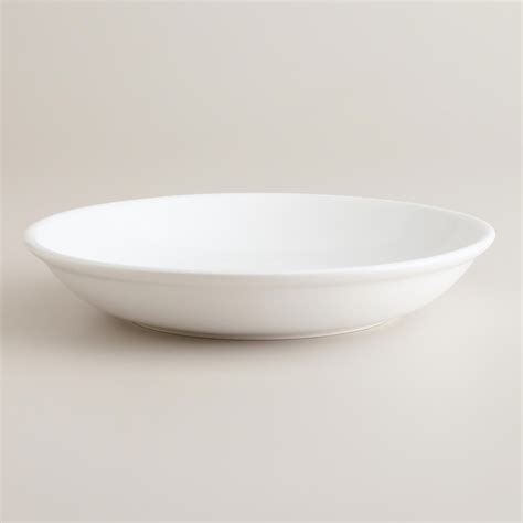 White Pasta Bowls, Set of 4 | World Market