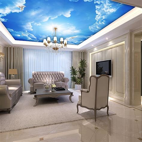 27 Ceiling Wallpaper Design and Ideas – InspirationSeek.com